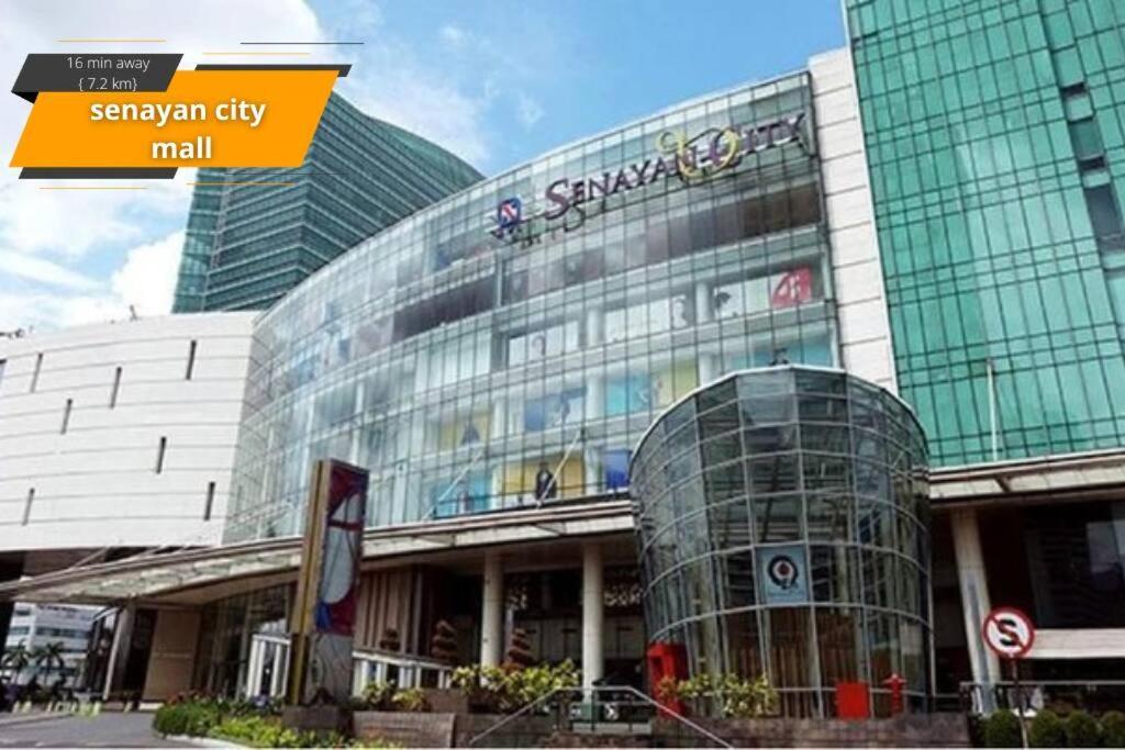 Modern & Comfy Studio In Central Jakarta, Scbd Exteriör bild
