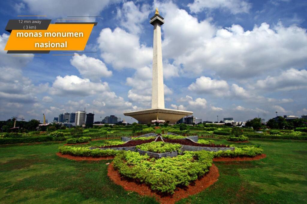 Modern & Comfy Studio In Central Jakarta, Scbd Exteriör bild